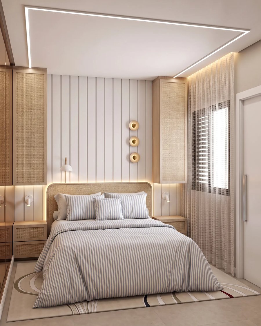 Quarto renderizado com IA